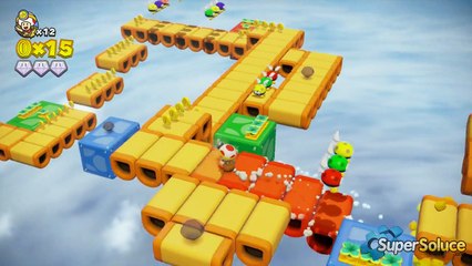 Captain Toad : Le Défi Bonus de Ruée sur la dégringole-allée