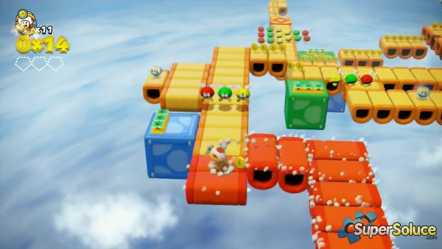 Captain Toad : Les 3 Super Diamants de Ruée sur la dégringole-allée
