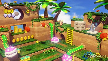 Captain Toad : Le Défi Bonus de Pluie de navets sur la jungle