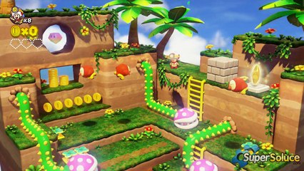 Captain Toad : Les 3 Super Diamants de Pluie de navets sur la jungle