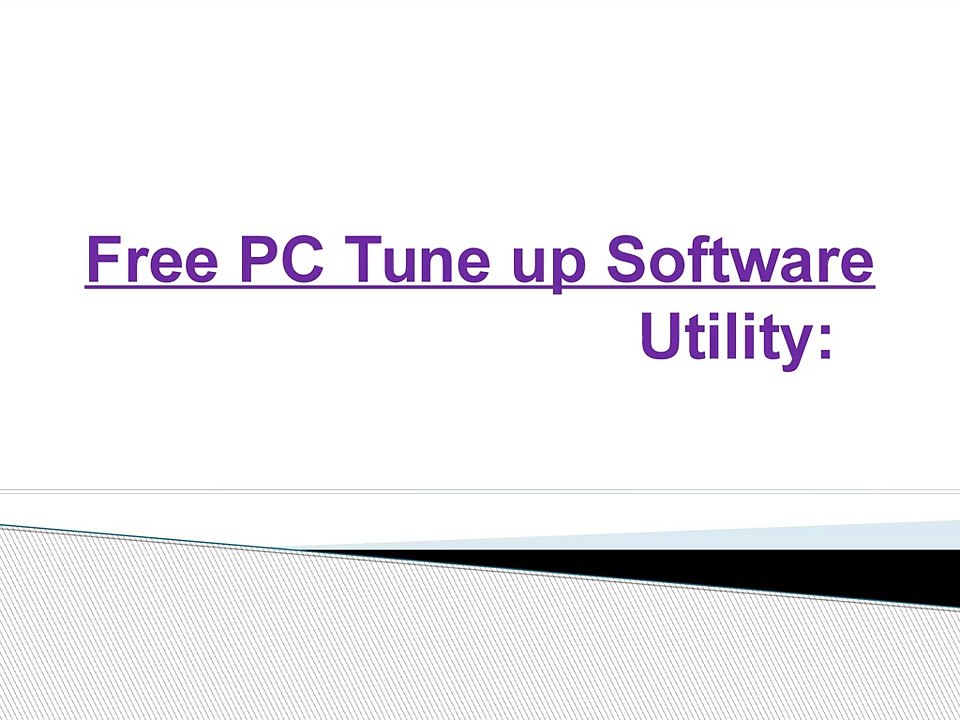 Free_PC_Tune_up_Software_Utility