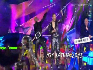 TOP 40 HISTÓRICO EUROVISION 1956-2014