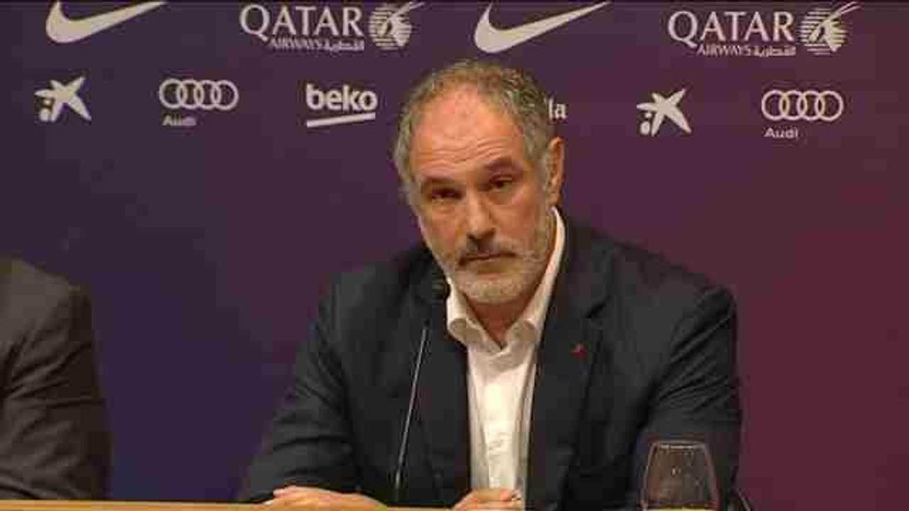 El FC Barcelona destituye a Andoni Zubizarreta