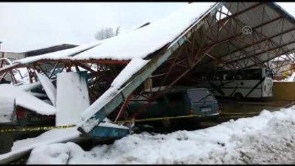 Kapalı Pazar Yeri ve Otoparkın Çatısının Çökmesi