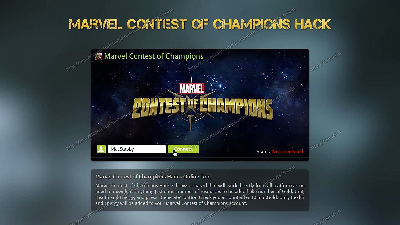 Marvel Contest of Champions Hack + [[Mobile Hack - 100% Success Rate]]