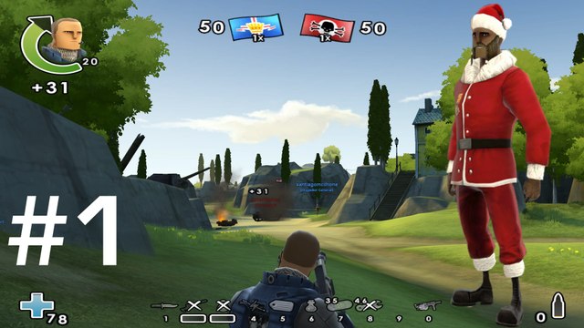 Battlefield Heroes Christmas Special Part 1 [Buccaneer Bay] Capture the Flag | QSO4YOU Gaming