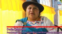 Delia Caguana: 'A mi lo que me gusta es ser luchadora'