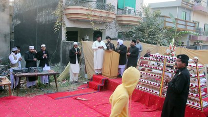 Dr Peer Muhammad Akram Jan at Mafil-e-Milad 2015