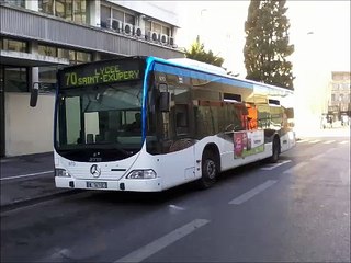 [Sound] Bus Mercedes-Benz Citaro n°970 de la RTM - Marseille sur les lignes 35 et 38