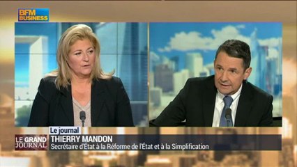 Mandon:"1% de croissance ne suffit pas pour faire reculer le chômage"