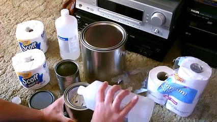 Homemade Metal Can Air Heater