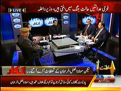 Inkaar ~ 5th January 2015 - Pakistani Talk Shows - Live Pak News