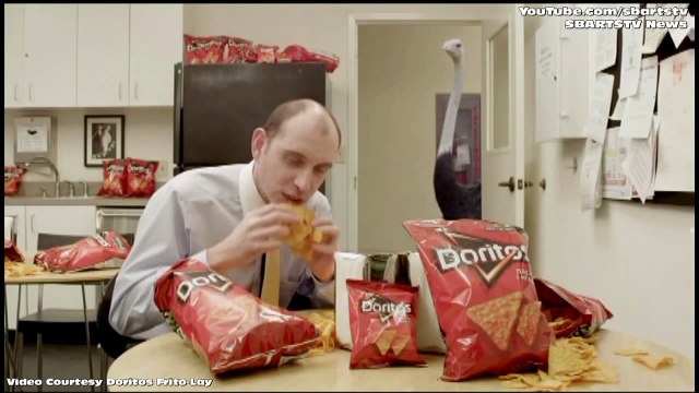 Doritos Super Bowl 2014 Commercial Doritos Breakroom Ostrich Best Super Bowl Commercials