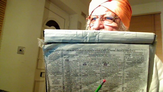 Punjabi - Christ Ram Dass Ji Proclaims that God has united with a man of contentment called Emmanuel. Our physical body is the Temple of God and God is with us if you are truthful and contented person.