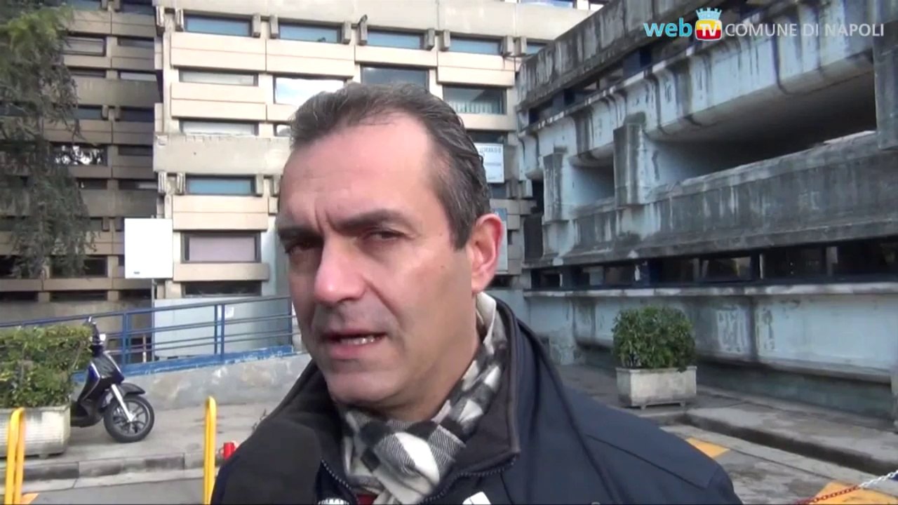 Napoli - De Magistris ricorda Pino Daniele (05.01.15)
