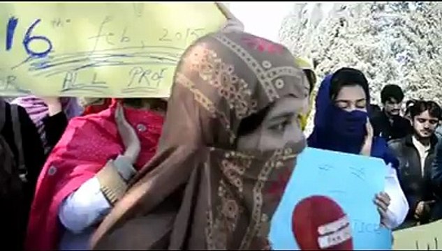 BMC, Quetta's students protest against principal