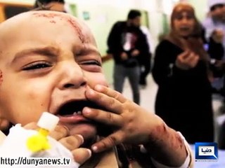 Poetry of Prof Tahir shaheer on Palestine by Azizi on Hasb e Haal