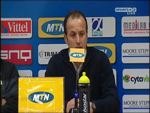 ΑΠΟΕΛ-Αγία Νάπα (Δηλώσεις Προπονητή Αγίας Νάπας)