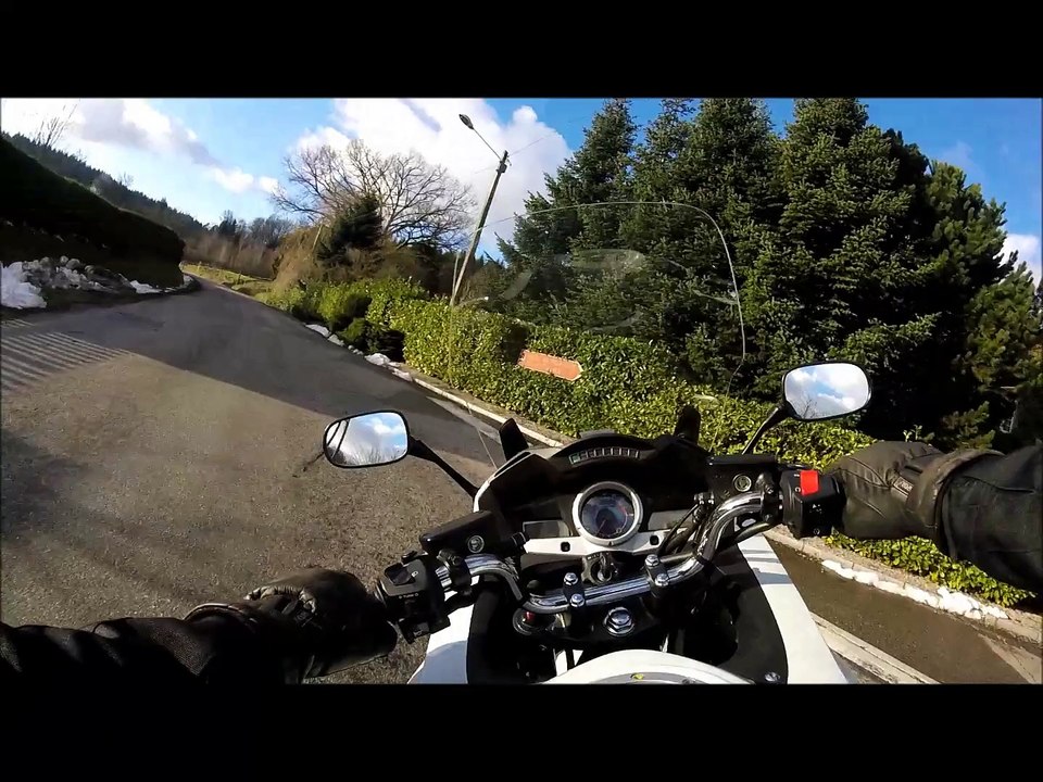 Essai gopro en 1000 CBF.