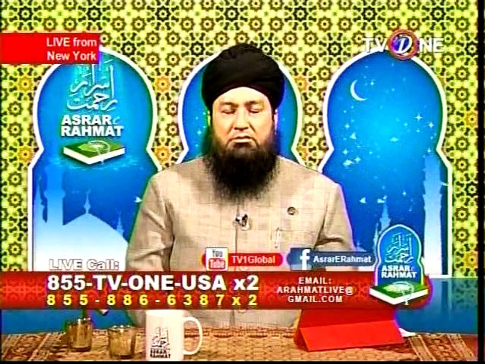 Asrar e Rahmat - Mufti Muneer Ahmed  JAN 04, 2015 Full