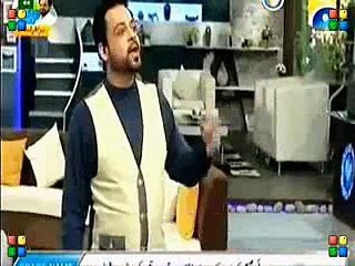 Dr Amir Liaquat ne Women k Samny Extremely Vulgarn Talk Live Show ki @ Must Watch New Scandal