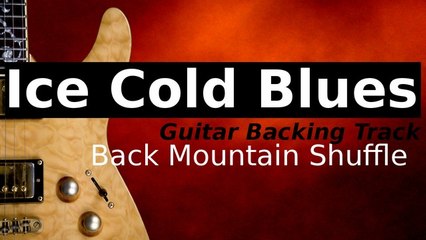 Smooth Blues Guitar Backing Track in B Major/Minor - Back Mountain Shuffle