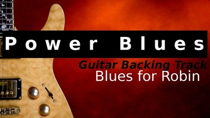 ROBIN TROWER STYLE Jam Track in C Minor - Blues for Robin