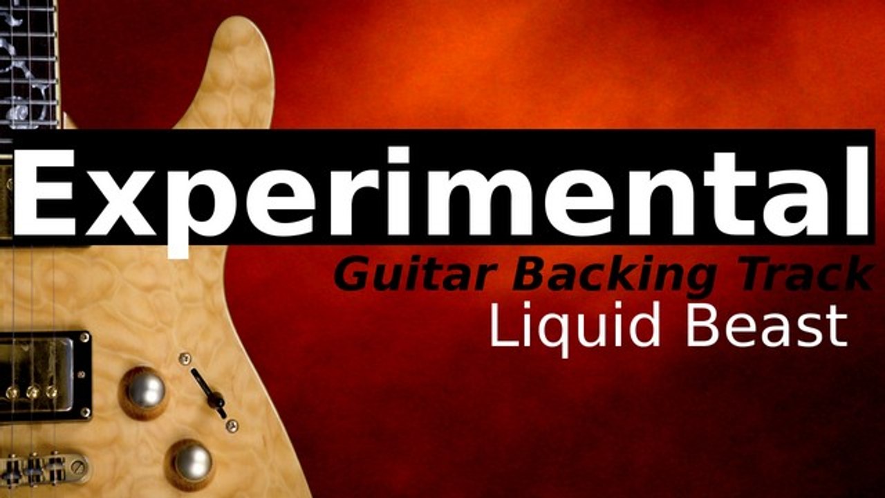EXPERIMENTAL Backing Track in E Minor - Liquid Beast