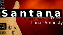 SANTANA STYLE BALLAD Backing Track in A Minor - Lunar Amnesty