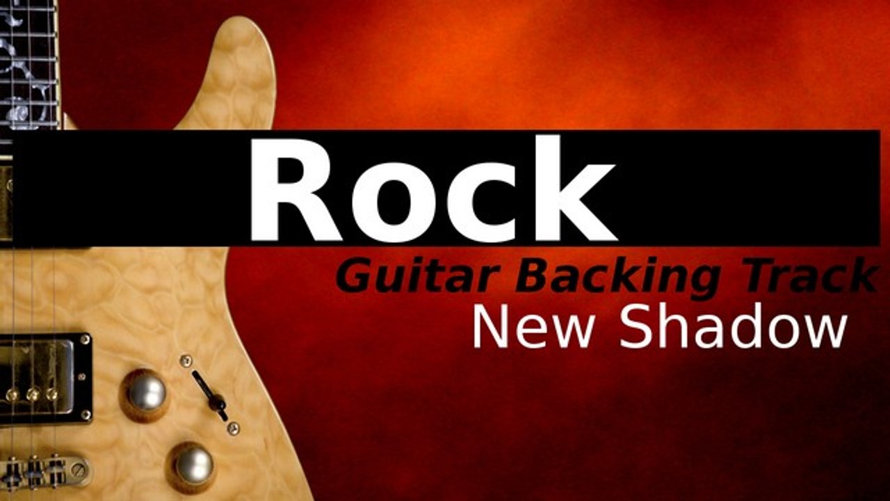 U2 STYLE Rock Guitar Backing Track in A Minor - New Shadow