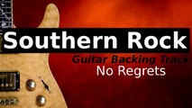 SOUTHERN ROCK and COUNTRY Guitar Jam Track in G Minor - No Regrets