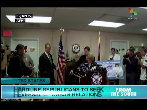 United States right-wing seeks to overturn renewal of Cuban relations