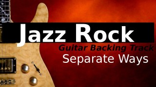 JAZZ ROCK backing track for guitar in E Minor & Phrygian - Separate Ways