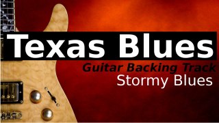 SLY BLUES backing track for guitar in E Minor - Stormy Blues