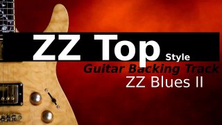 ZZ Top Style Guitar Backing Track in A Minor - ZZ Blues II