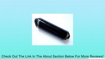 NEW UNIVERSAL BLACK RACING EXHAUST PIPE MUFFLER SCOOTER BIKE GAS MOPED PIT MOTORCYCLE Review