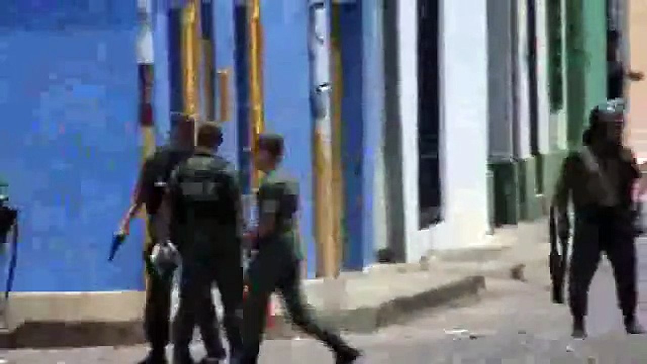 Guardia Nacional Dispara con 9mm a poblacion de Rubio