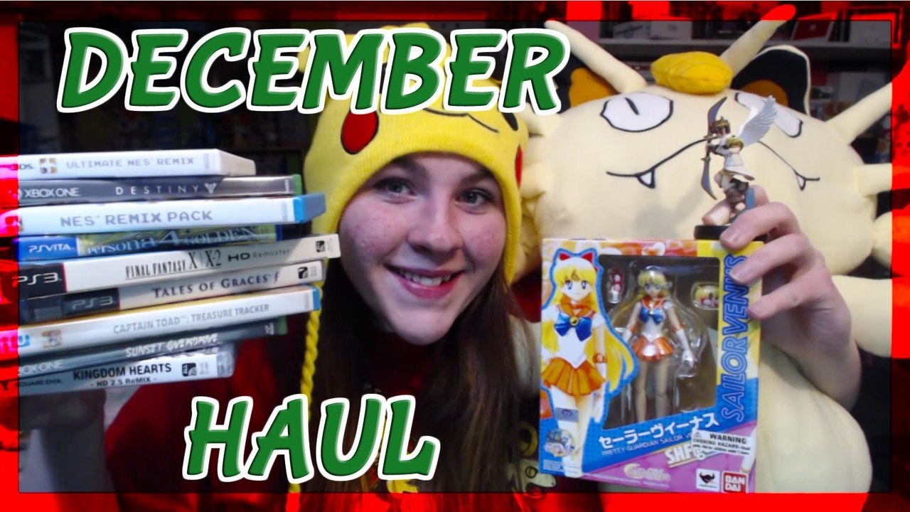 GAMES, AMIIBO, AND CHRISTMAS GOODIES | DECEMBER HAUL