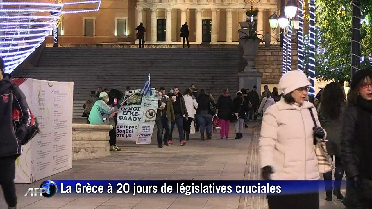 A Athènes, les Grecs peu inquiets d'une sortie de la zone euro