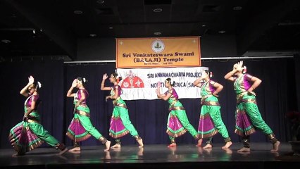 SAPNA: ANNUAL EVENT 2014: DAY 2: STUDENTS OF MAHALAKSHMI VARADHAN: DANCE: "SRIMAN NARAYANA"