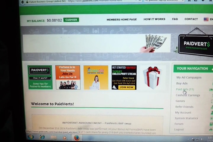 paidvert best trusted online earning site