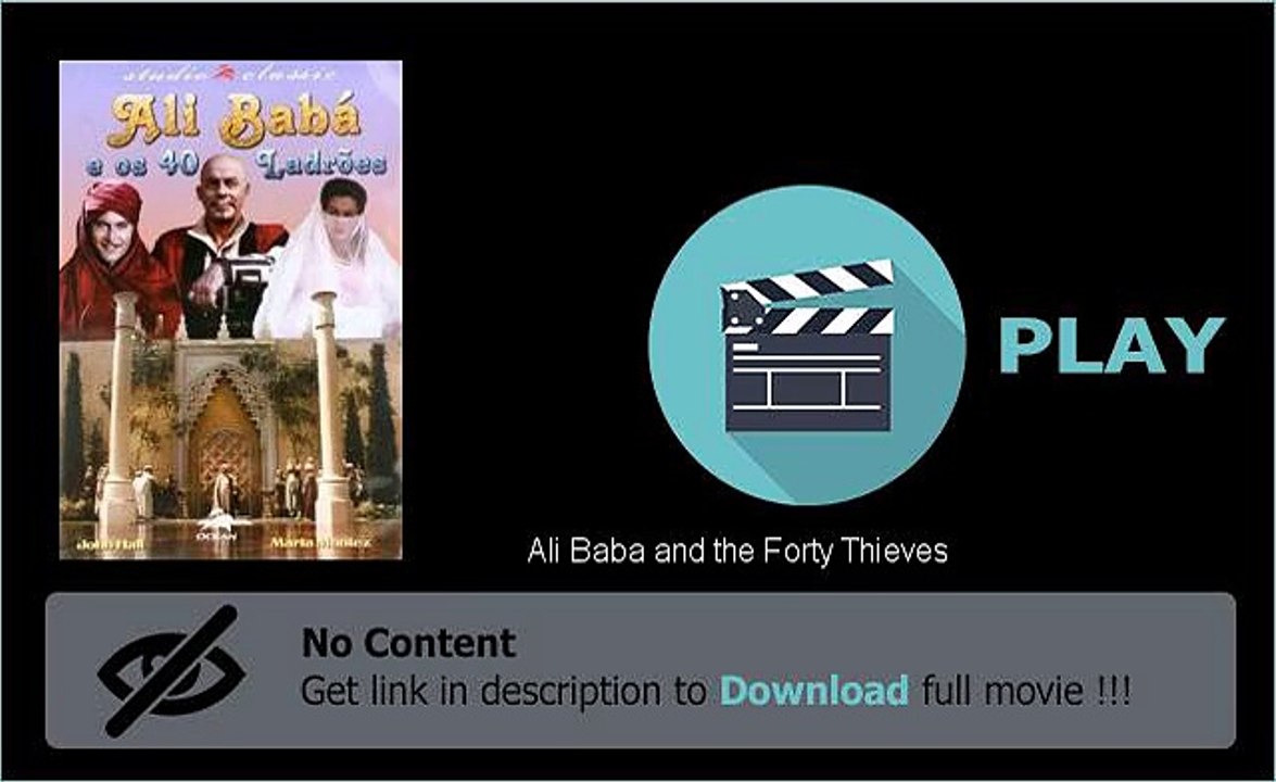 Download Ali Baba and the Forty Thieves Film Hd