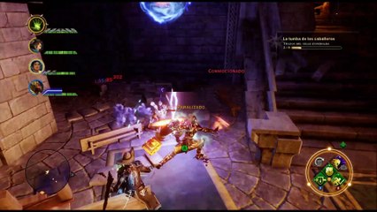 Dragon Age Inquisition gameplay parte 63, Din'an Hanin Encontrando amuletos 1 y bug de atravesar las paredes