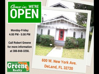DeLand FL Real Estate | 600 W. New York Avenue (Open House)