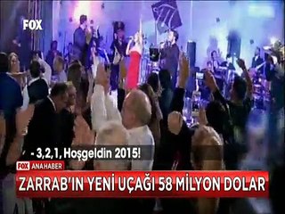 Reza Zarrab'ın 58 Milyon dolarlık yeni uçağı ile ilk seyahati Ebru Gündeş yaptı
