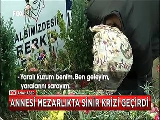 Berkin Elvan'ın en acı doğum günü annesi mezarlıkta sinir krizi geçirdi