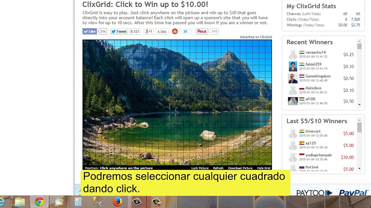 ClixGrid en ClixSense