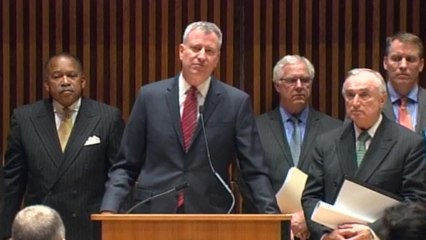 NYC Mayor: This is the world's greatest police department