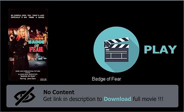 Download Badge of Fear Movie In HD, DivX, DVD, Ipod