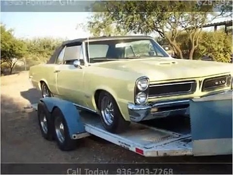 1965 Pontiac GTO For Sale $26,997 Rob Steinert Classic cars